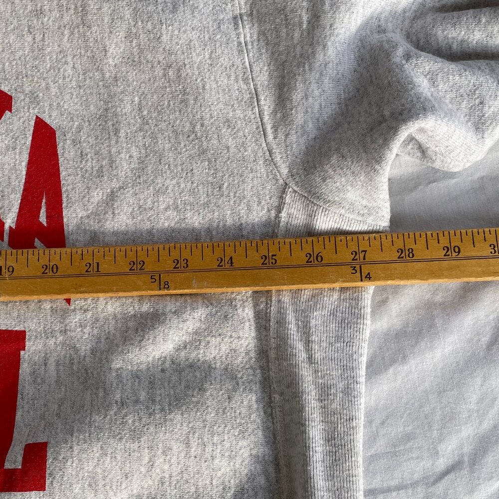 Vintage 1980's Jansport MINT Condition Nebraska Football Sweatshirt 2XL - Picture 4 of 6